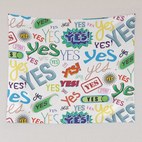 Item preview, Kwaii Yes Pattern designed and sold by miTeless seDign.