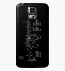 AR-15 Technical Information Case/Skin for Samsung Galaxy