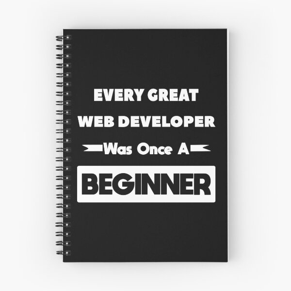 Item preview, Every Great WEB DEVELOPER Was Once A Beginner designed and sold by anass002.
