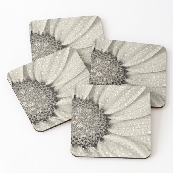 Item preview, Chrysanthemum Macro bw 1 designed and sold by Tanya C  Smith.