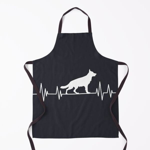 Item preview, German Shepherd Heartbeat dog Heartbeat Silhouette designed and sold by ELmezz.