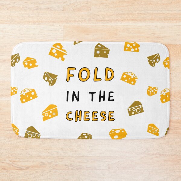 Item preview, Fold in the cheese white collection by Studio M & Co designed and sold by Studio M & Co..
