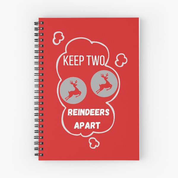Item preview, Keep Two Reindeers Apart, Christmas Essential T-Shirt designed and sold by lhousshop.