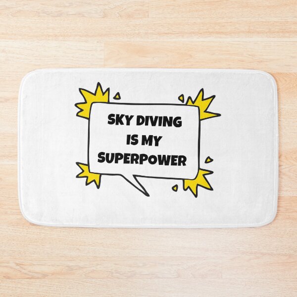 Item preview, Sky diving is my superpower designed and sold by TheGreenGoat.