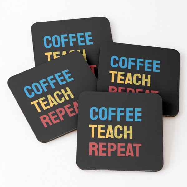Item preview, Coffee Teach Repeat designed and sold by Superarm.