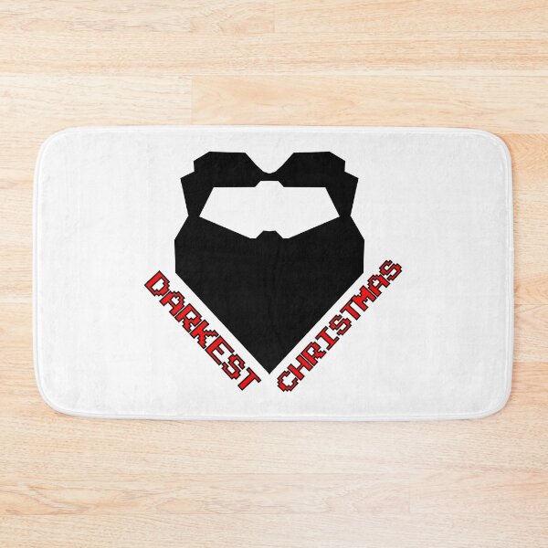 Item preview, Darkest timeline: Darkest Christmas -  Special Festive Alternative Christmas Edition. White evil beard - red retro arcade typography designed and sold by Deegital18.