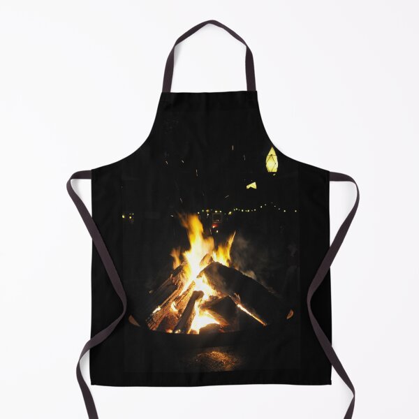 Item preview, Glowing bonfire in the fire dish designed and sold by wineandwords.