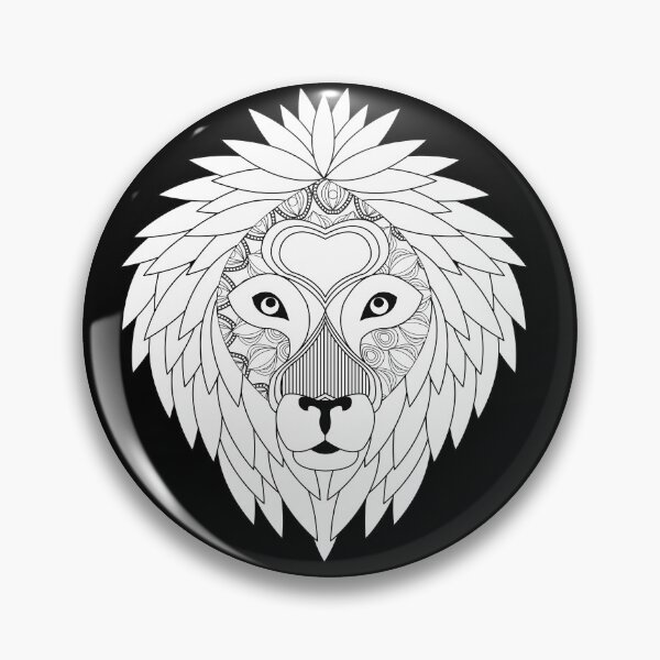 Item preview, Black and White Lion designed and sold by chark70.