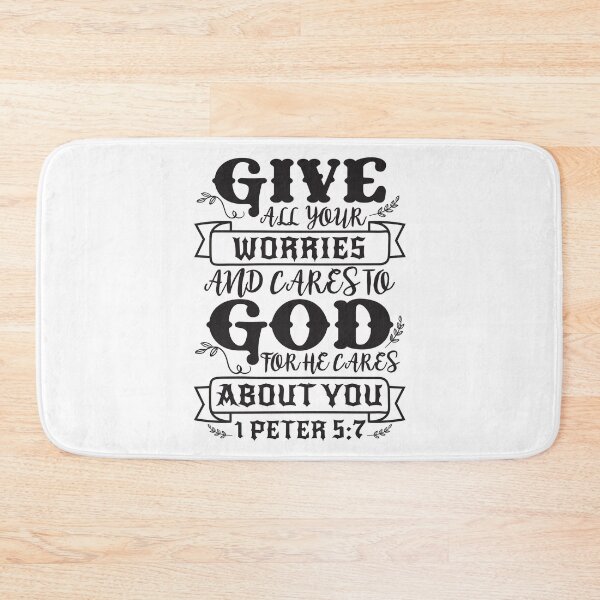 Item preview, 1 Peter 5:7 designed and sold by plushism.