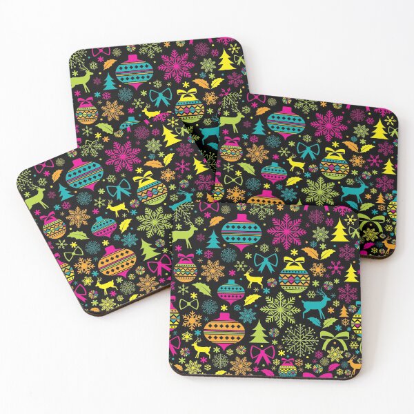 Item preview, Colorful Christmas Pattern designed and sold by Topstation.