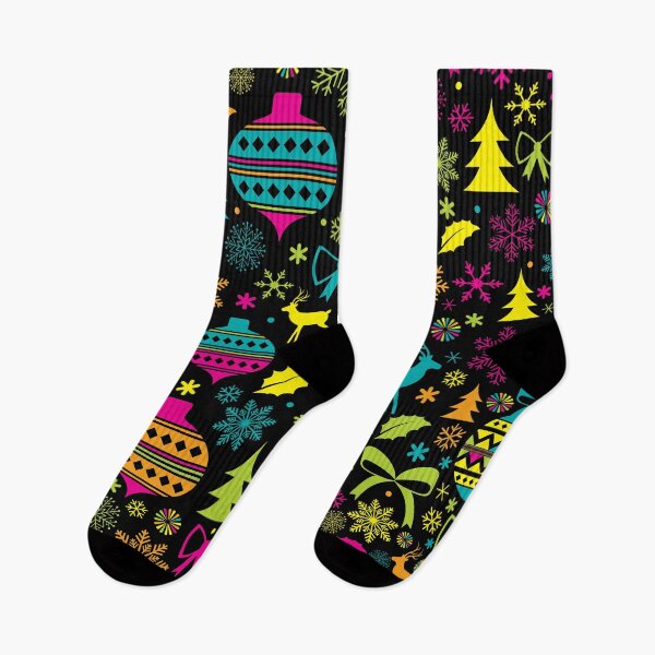 Item preview, Colorful Christmas Pattern designed and sold by Topstation.