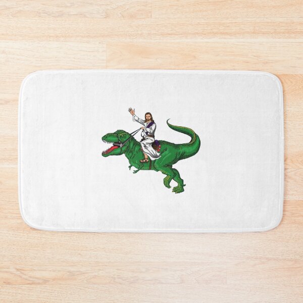 Item preview, Jesus on a dinosaur  designed and sold by DidYouDie x Design.