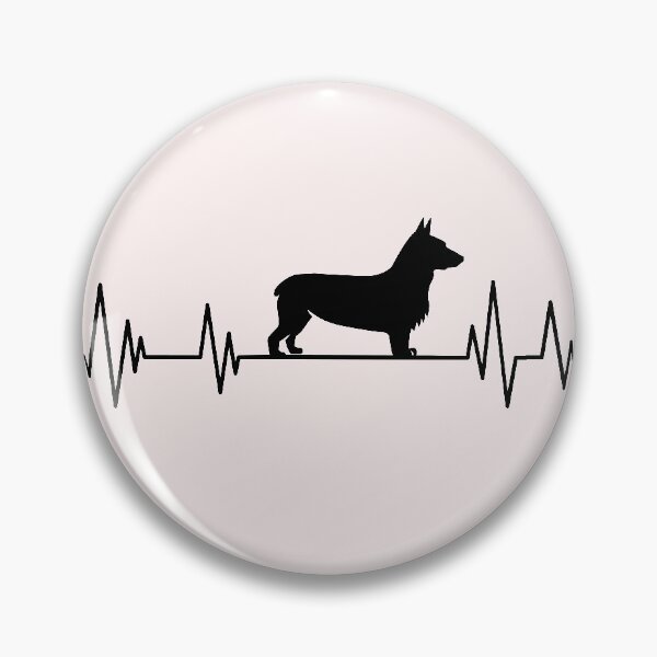 Item preview, corgi Heartbeat dog Heartbeat corgis Silhouette designed and sold by ELmezz.