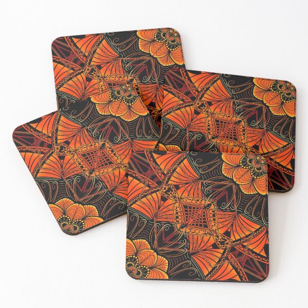 Item preview, mandala pattern sunflower designed and sold by Scatch Spot.