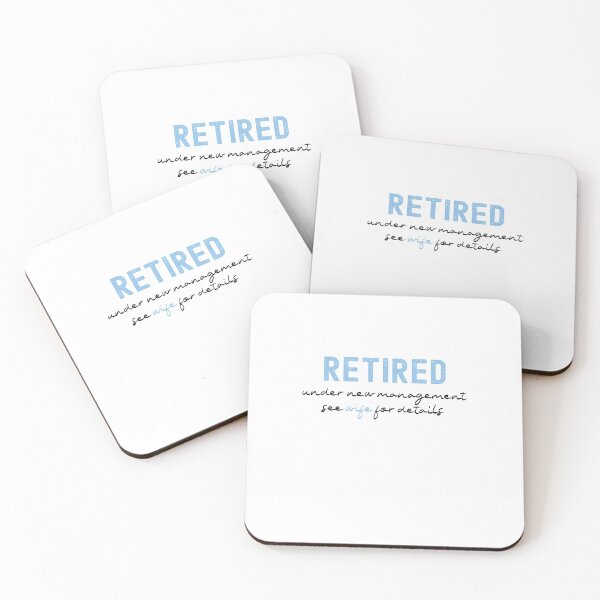 Item preview, Retired Under New Management See Wife For Details, Cool Gift Idea  designed and sold by NECHSTORE.