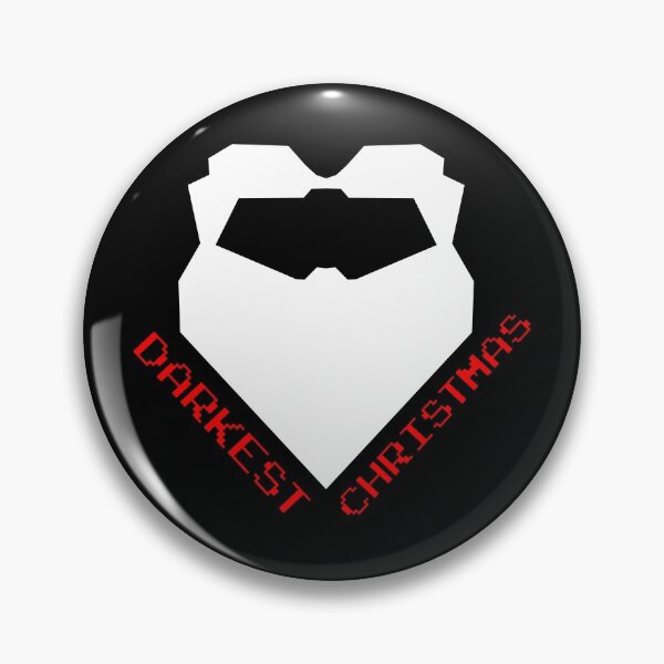 Item preview, Darkest timeline: Darkest Christmas - Special Festive Alternative Christmas Edition. White evil beard - red and black retro arcade typography designed and sold by Deegital18.
