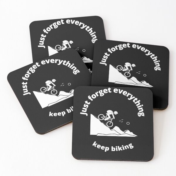 Item preview, Forget everything keep biking designed and sold by Bubblegirl17.