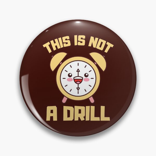 Item preview, This is not a drill Kawaii alarm designed and sold by KawaiiPark.