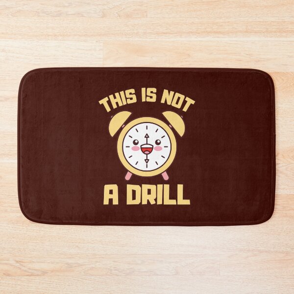 Item preview, This is not a drill Kawaii alarm designed and sold by KawaiiPark.