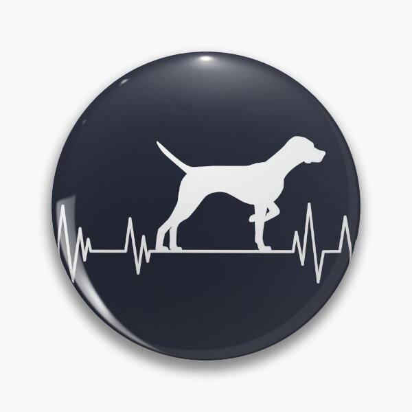 Item preview, pointer Heartbeat dog Heartbeat pointer Silhouette designed and sold by ELmezz.