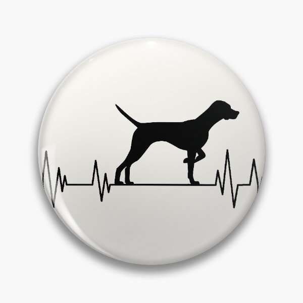 Item preview, pointer Heartbeat dog Heartbeat pointer Silhouette designed and sold by ELmezz.
