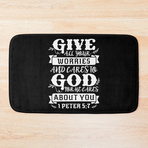Item preview, 1 Peter 5:7 designed and sold by plushism.
