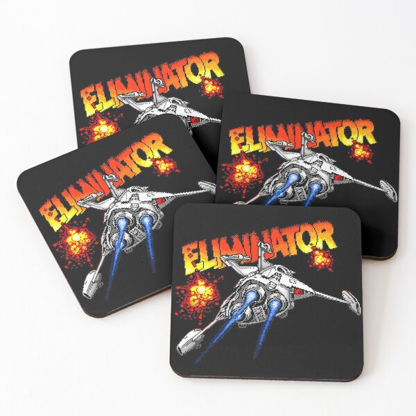 Item preview, Eliminator 8 bit art designed and sold by 8FistsofTees.