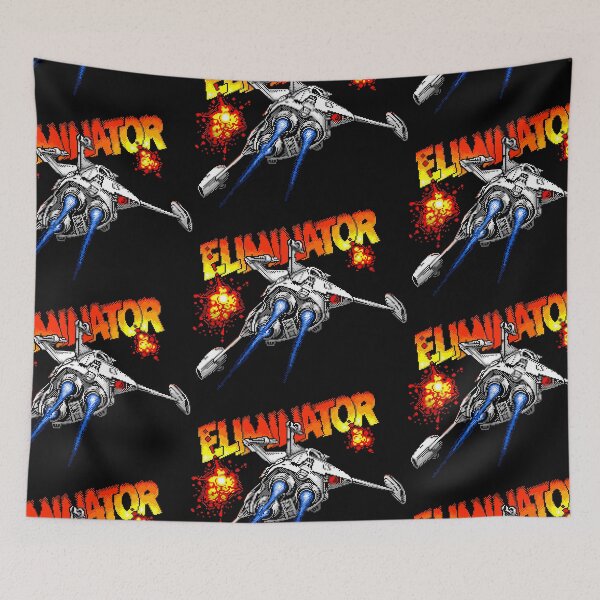 Item preview, Eliminator 8 bit art designed and sold by 8FistsofTees.