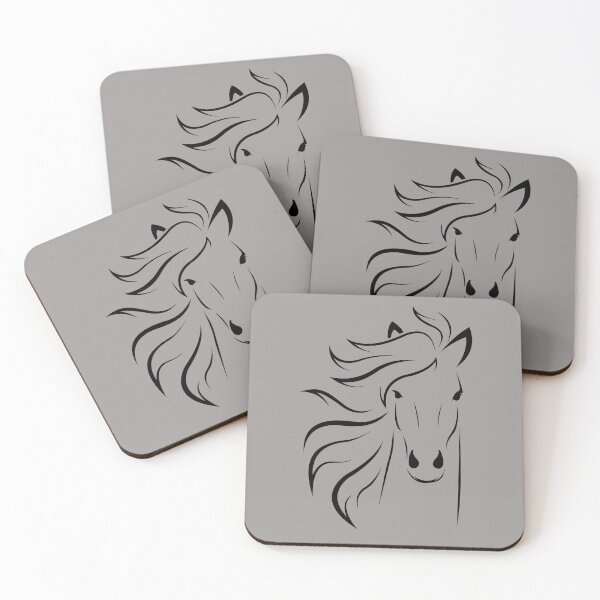 Item preview, Black and White Horse  designed and sold by chark70.