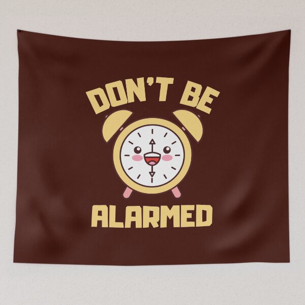 Item preview, Dont be alarmed Kawaii alarm designed and sold by KawaiiPark.