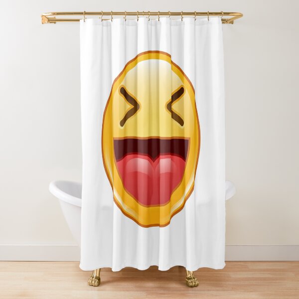 Rideaux De Douche Sur Le Theme Smiley Redbubble