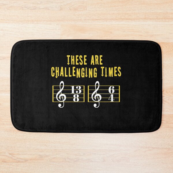 Item preview, These Are Challenging Times Music Lover funny musician Gift designed and sold by HeroTee.
