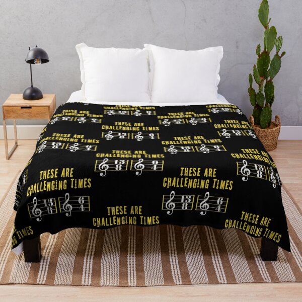 Item preview, These Are Challenging Times Music Lover funny musician Gift designed and sold by HeroTee.