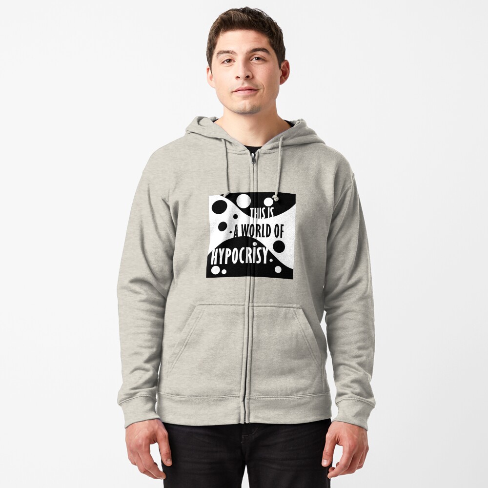 Item preview, Zipped Hoodie designed and sold by poeticdustbin.