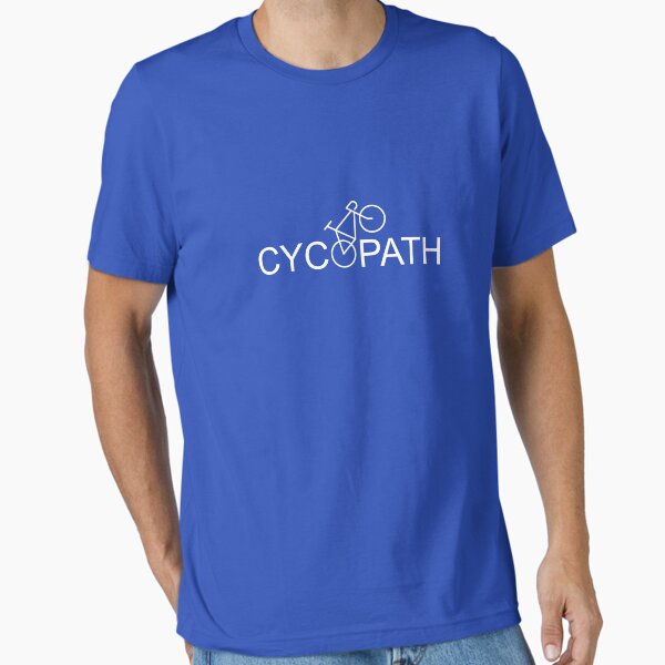 Item preview, CYCOPATH Tshirt - Mens Funny Cycling Road Bike Bicycle t-shirt designed and sold by sirrab.