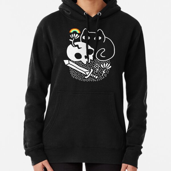 Cat & Stuff Pullover Hoodie