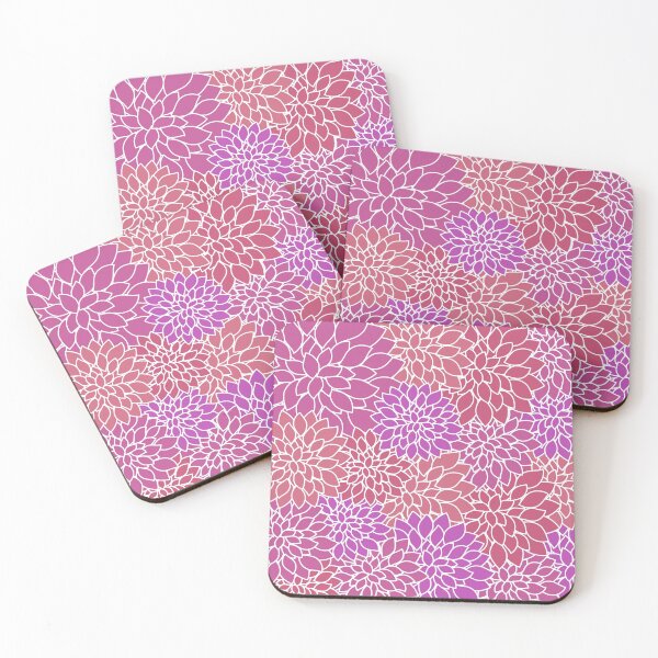 Item preview, Modern yukata purple pink flower  design pattern traditio designed and sold by Japanculture.