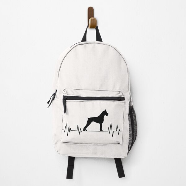 Item preview, Boxer Heartbeat dog Heartbeat Boxer Silhouette designed and sold by ELmezz.