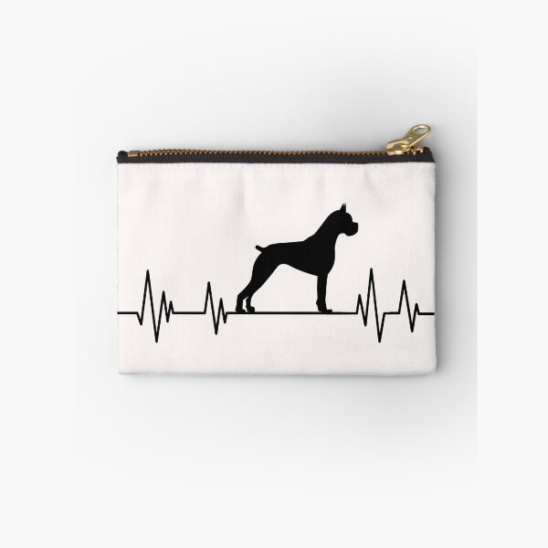Item preview, Boxer Heartbeat dog Heartbeat Boxer Silhouette designed and sold by ELmezz.