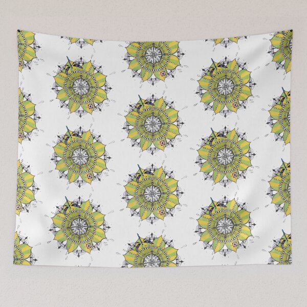 Item preview, Mandala Blue Dragonfly Prepare For Swift Action designed and sold by SpiritGifts.