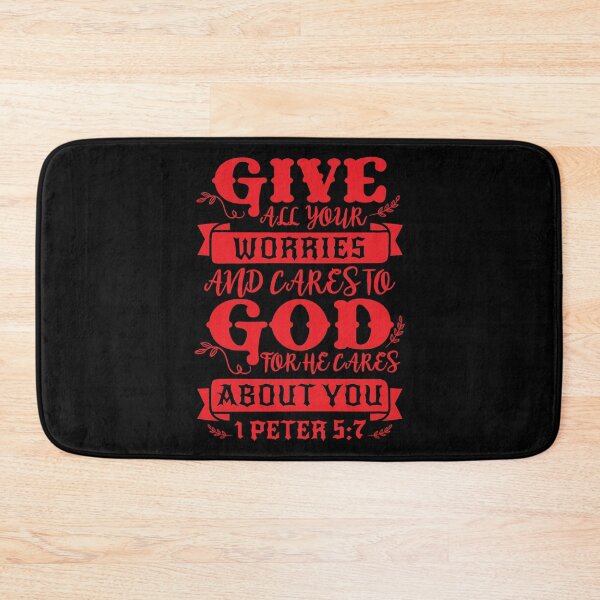 Item preview, 1 Peter 5:7 designed and sold by plushism.