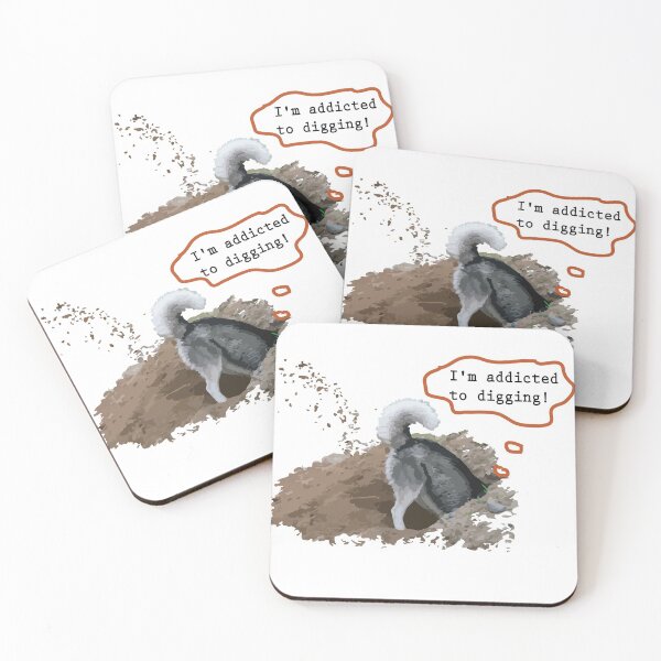 Item preview, Siberian,digging dogs designed and sold by HUNSA.