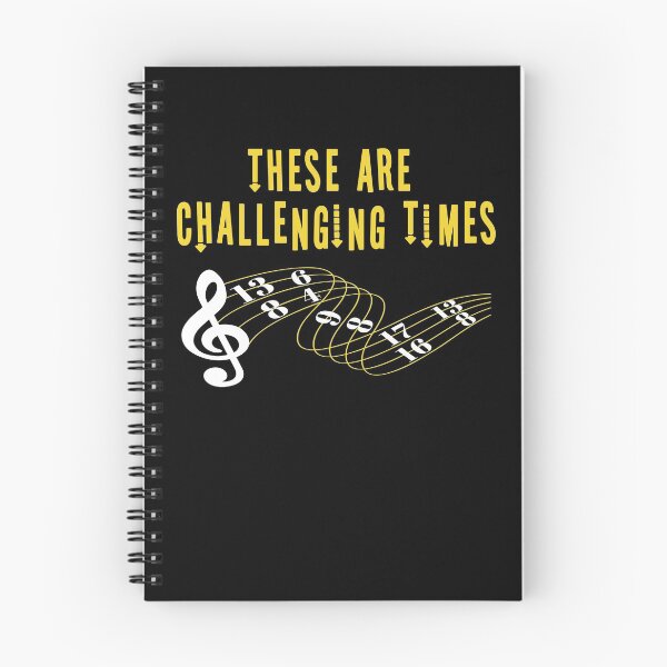 Item preview, These Are Challenging Times Music Lover funny musician Gift designed and sold by HeroTee.