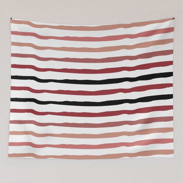 Item preview, Simple White, Black & Pink Gradient | Wavy Lines Pattern designed and sold by ukoko.
