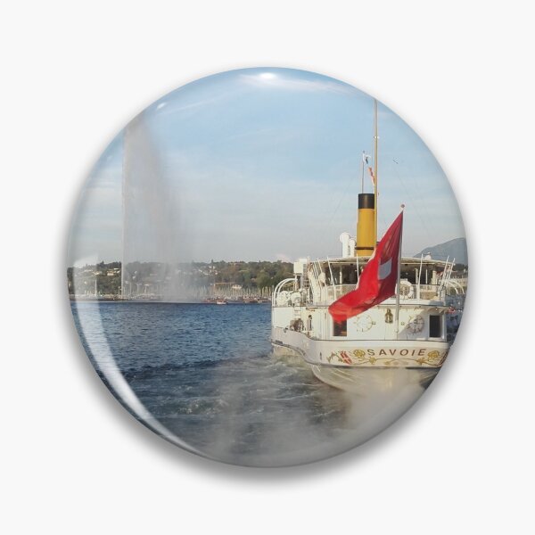 Item preview, Steam boat on Lake Geneva, Switzerland designed and sold by wineandwords.