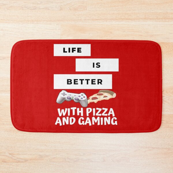 Item preview,  Life Is Better With Pizza And Gaming designed and sold by TeesFashion.