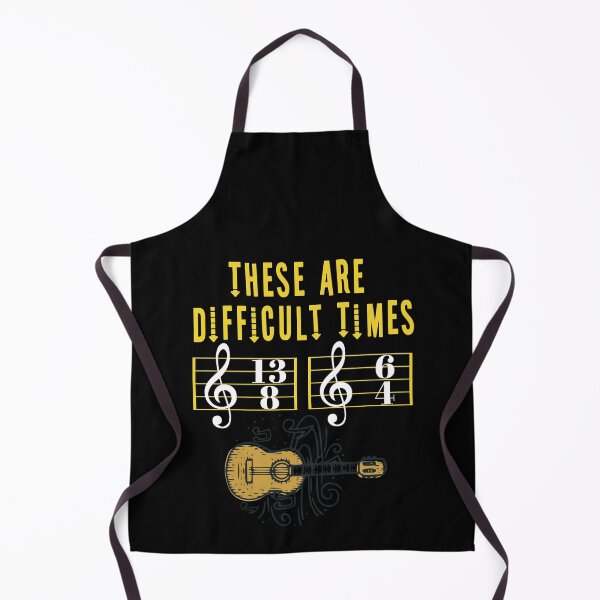 Item preview, These Are Difficult Times Music Lover funny musician Gift designed and sold by HeroTee.