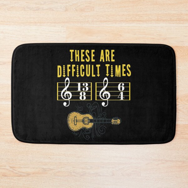 Item preview, These Are Difficult Times Music Lover funny musician Gift designed and sold by HeroTee.