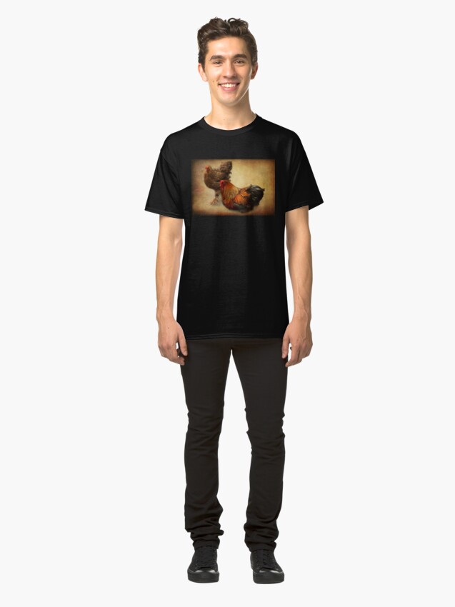 Alternate view of Rooster and hen Classic T-Shirt