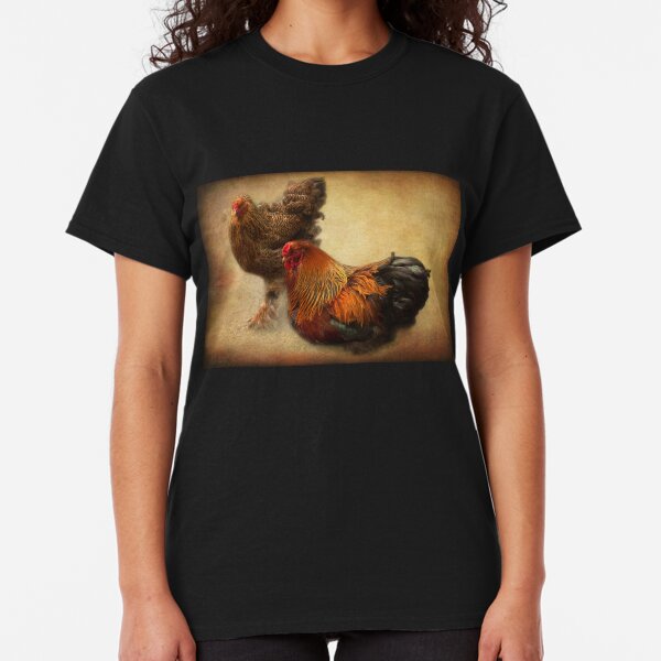 Rooster and hen Classic T-Shirt